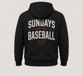 Sundays Are for Baseball Hoodie (Black)