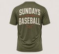 Sundays Are for Baseball Tee (Green)