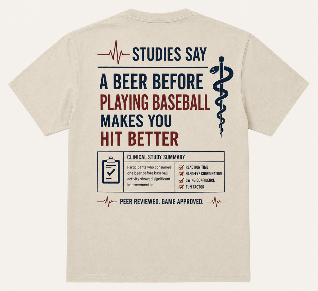 “Studies Say” Tee (Ivory)