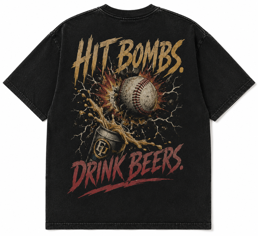 Hit Bombs. Drink Beers. Tee