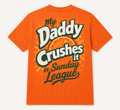My Daddy Crushes It in Sunday League – Youth Tee - PRE-ORDER