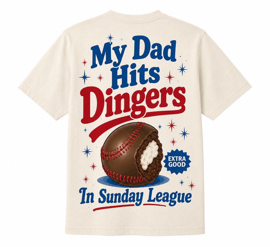 My Dad Hits Dingers - Youth Tee - PRE-ORDER