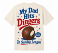 My Dad Hits Dingers - Youth Tee - PRE-ORDER