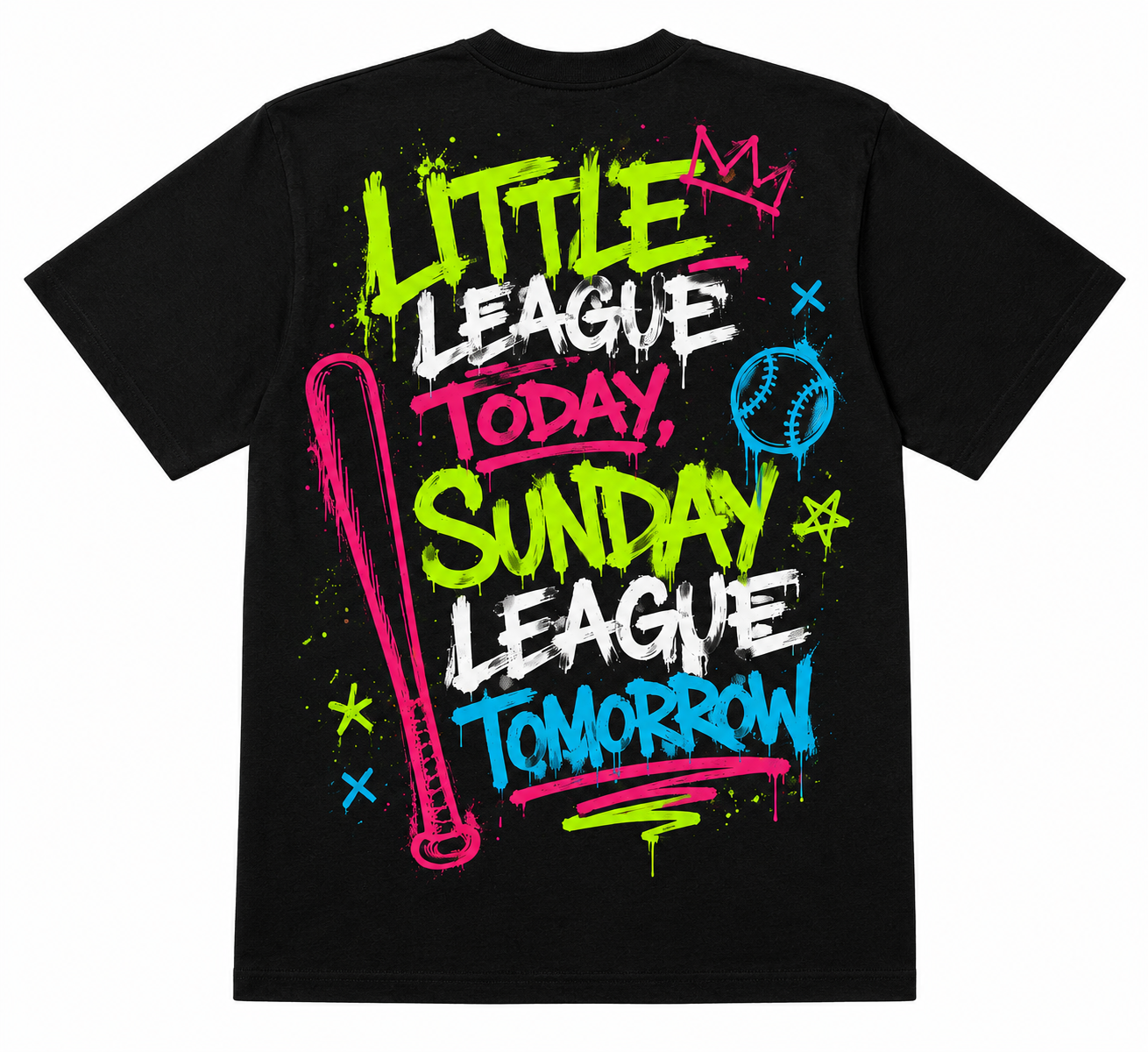 Little League Today. Sunday League Tomorrow - Youth Tee - PRE-ORDER