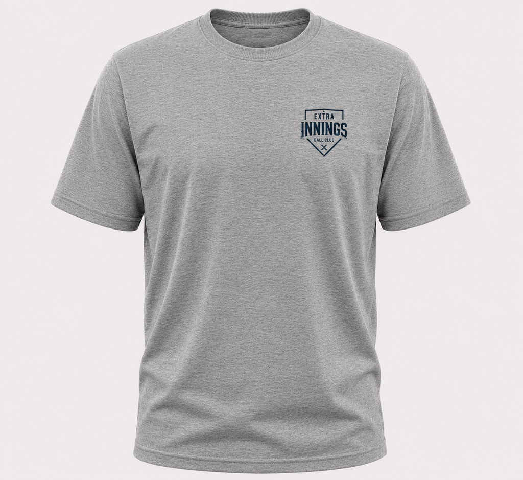 Sundays Are for Baseball Athletic Tee (Grey)