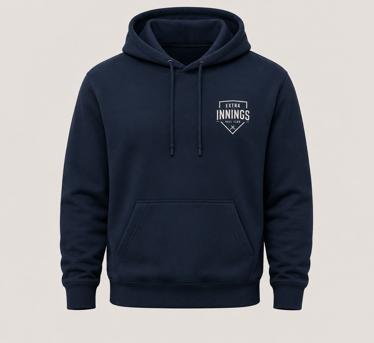 Sundays Are for Baseball Hoodie (Navy)