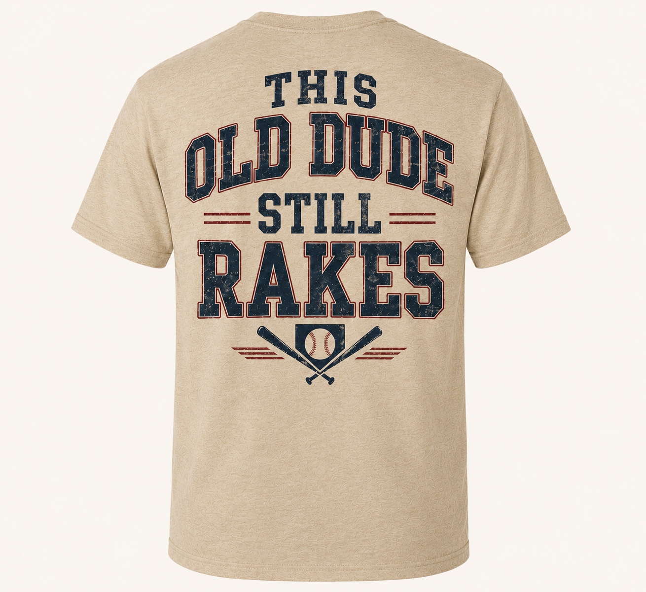 This Old Dude Still Rakes Tee (Natural)