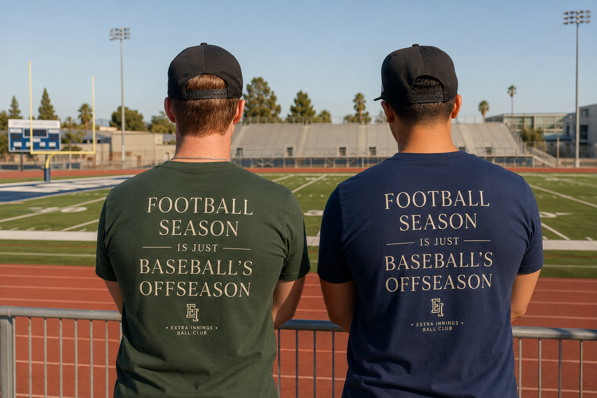 Football Season Is Just Baseball’s Offseason Tee - Navy